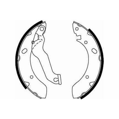 Conjunto de sapatas de freio TRW GS8569