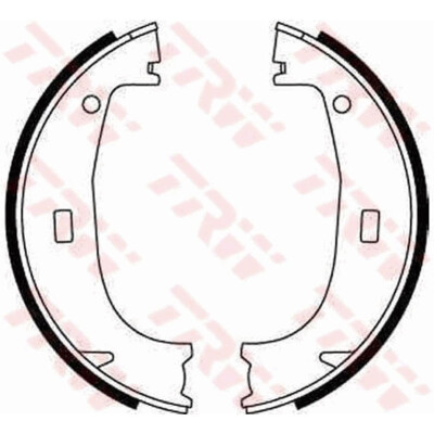 Conjunto de sapatas de freio, freio de estacionamento TRW GS8594
