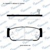 Conjunto de pastilhas de freio MANDO RMPD38