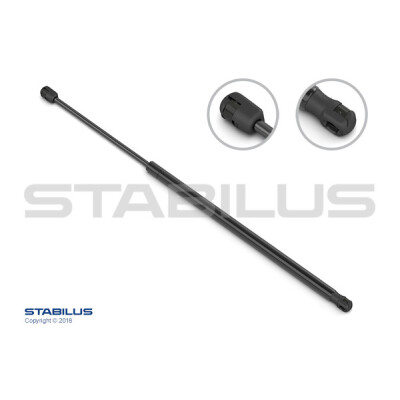Mola a gás STABILUS 12551, porta-malas/compartimento de carga