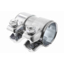 Conector de tubos, sistema de escape
