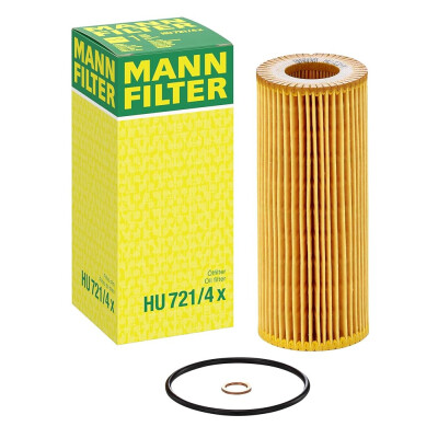 Filtro hidráulico, transmissão automática MANN-FILTER HU 721