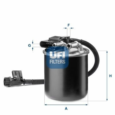 Filtro de combustível UFI 24.193.00