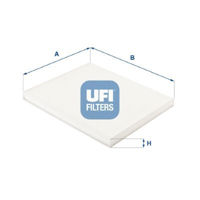 Filtro de ar para cabine UFI 53.396.00