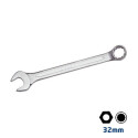 Chave combinada com boca fixa e estrela angulada 32 x 32 MM diâmetro 45,7 MM