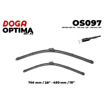Limpador de para-brisa DOGA OS097