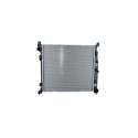 Radiador, refrigeração do motor NRF 550020