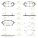 Conjunto de pastilhas de freio ROADHOUSE 21859.02