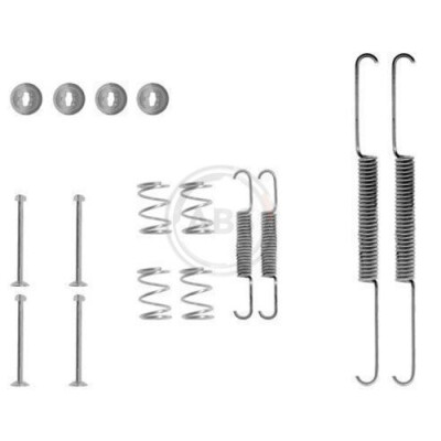 Kit de acessórios, maxilas do travão