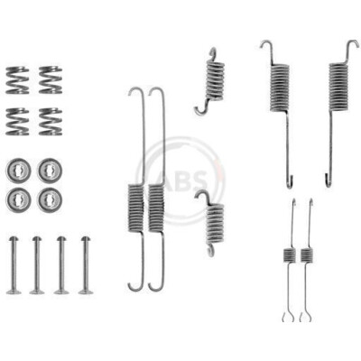 Kit de acessórios, maxilas do travão