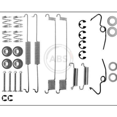Kit de acessórios, maxilas do travão