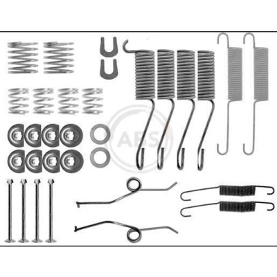 Kit de acessórios, maxilas do travão