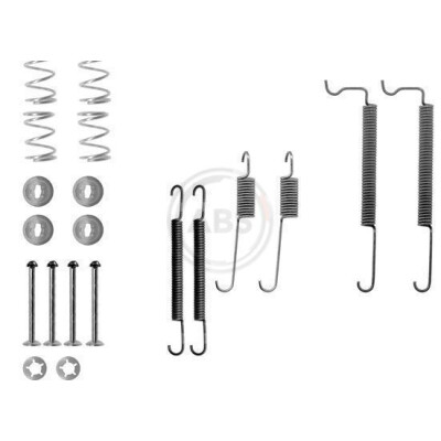 Kit de acessórios, maxilas do travão