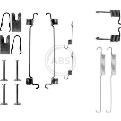 Kit de acessórios, maxilas do travão
