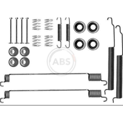 Kit de acessórios, maxilas do travão