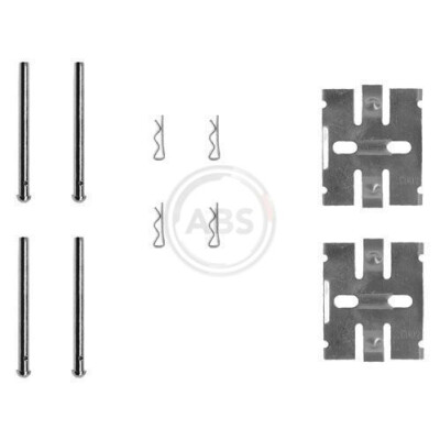Kit de acessórios, pastilhas de travão