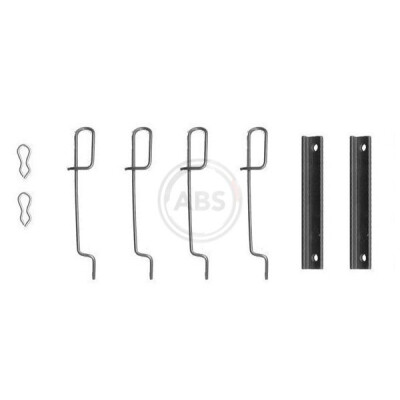 Kit de acessórios, pastilhas de travão