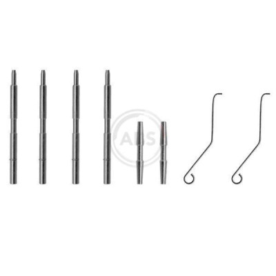 Kit de acessórios, pastilhas de travão