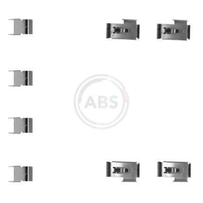 Kit de acessórios, pastilhas de travão