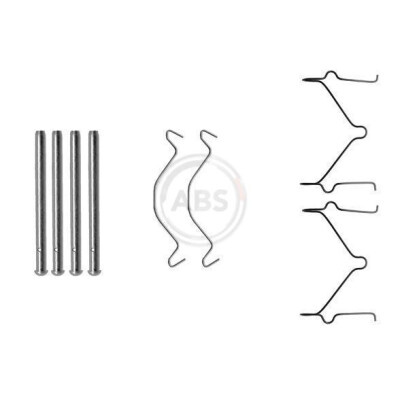 Kit de acessórios, pastilhas de travão