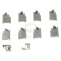 Kit de acessórios, pastilhas de travão