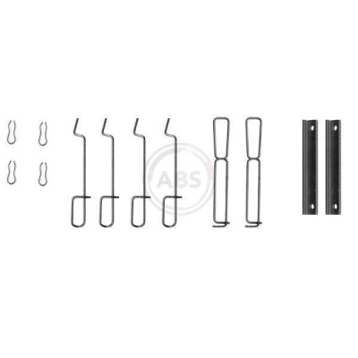 Kit de acessórios, pastilhas de travão