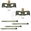 Kit de acessórios, pastilhas de travão