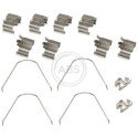 Kit de acessórios, pastilhas de travão