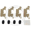 Kit de acessórios, pastilhas de travão