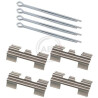 Kit de acessórios, pastilhas de travão