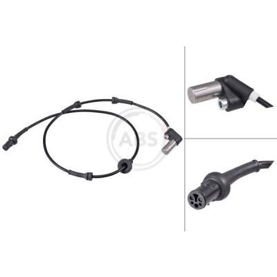 Sensor, rotações da roda
