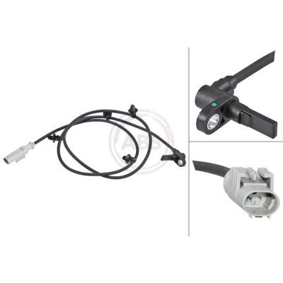Sensor, rotações da roda