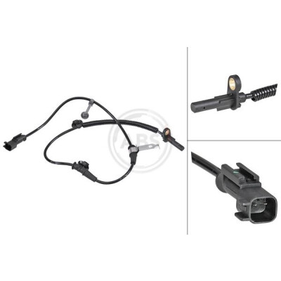 Sensor, rotações da roda