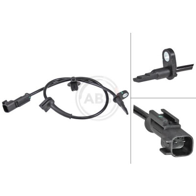 Sensor, rotações da roda