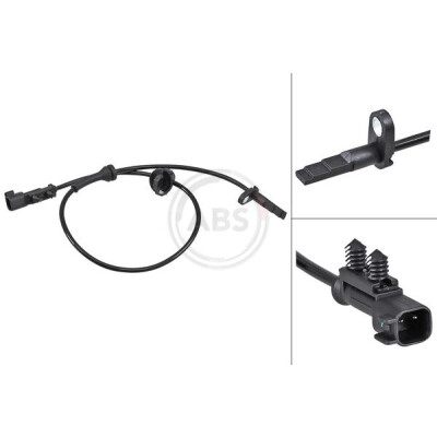 Sensor, rotações da roda