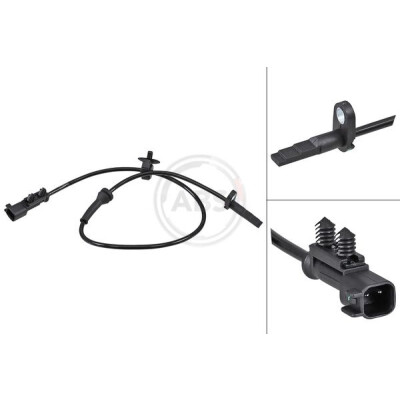 Sensor, rotações da roda