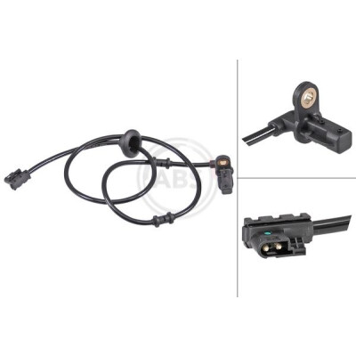 Sensor, rotações da roda