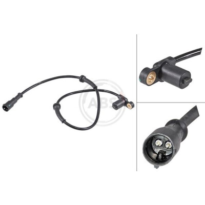Sensor, rotações da roda