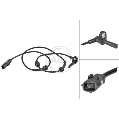 Sensor, rotações da roda