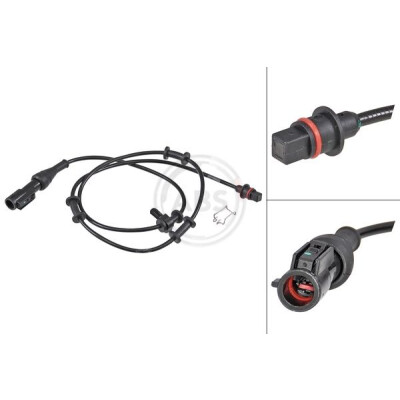 Sensor, rotações da roda