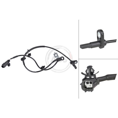 Sensor, rotações da roda