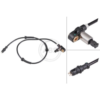 Sensor, rotações da roda