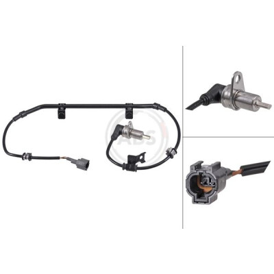 Sensor, rotações da roda