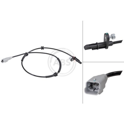 Sensor, rotações da roda