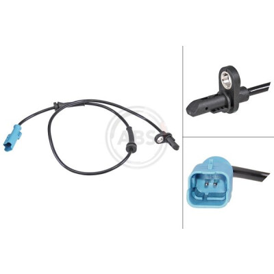 Sensor, rotações da roda