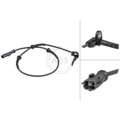 Sensor, rotações da roda