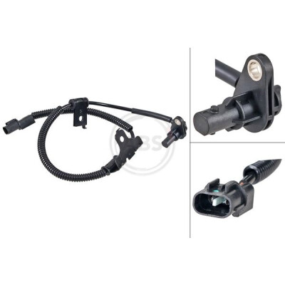Sensor, rotações da roda
