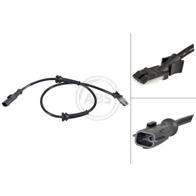 Sensor, rotações da roda
