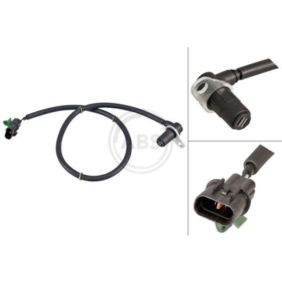 Sensor, rotações da roda