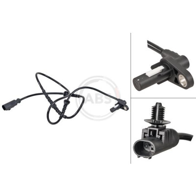 Sensor, rotações da roda